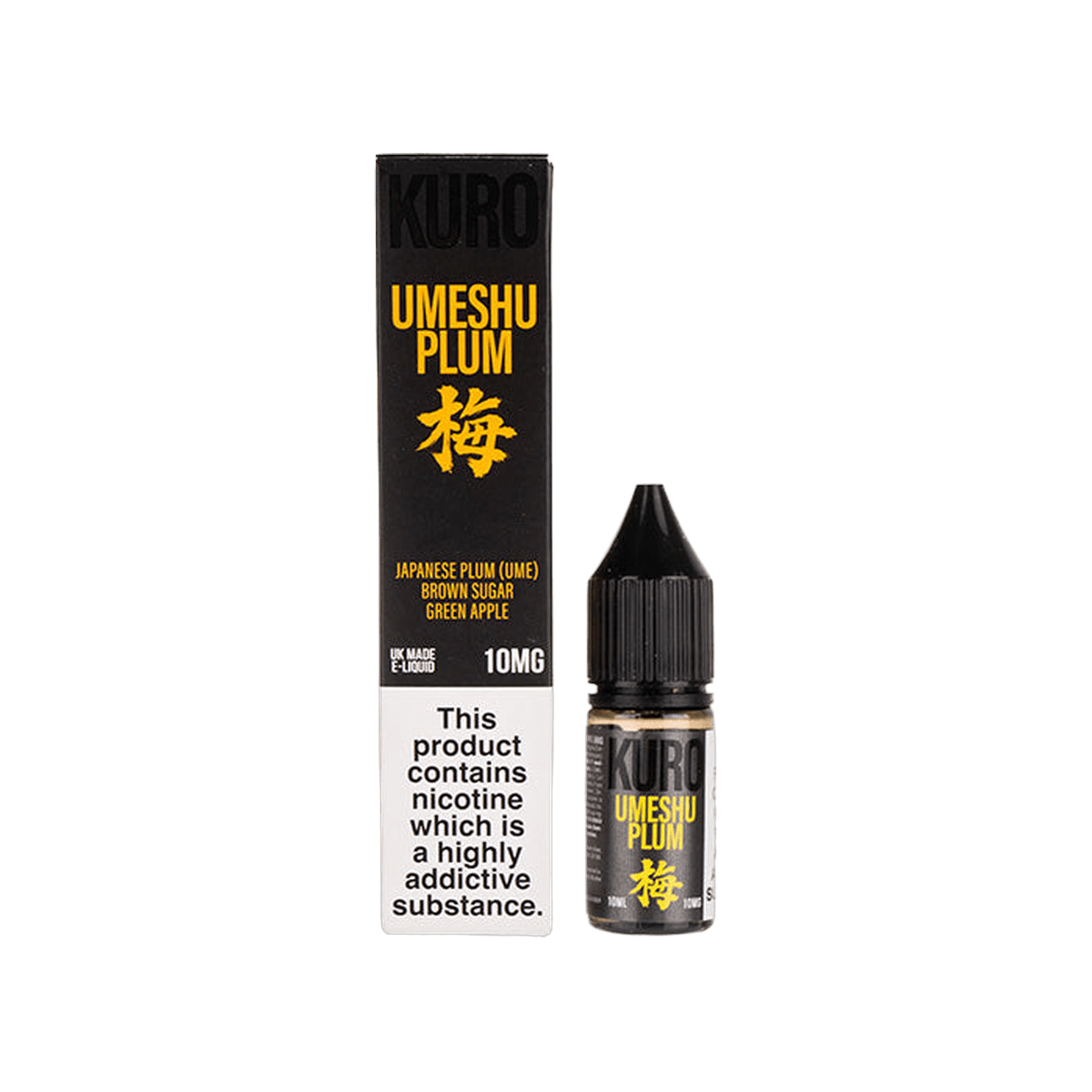 Umeshu Plum Nic Salt E-Liquid by Kuro - E-Liquids