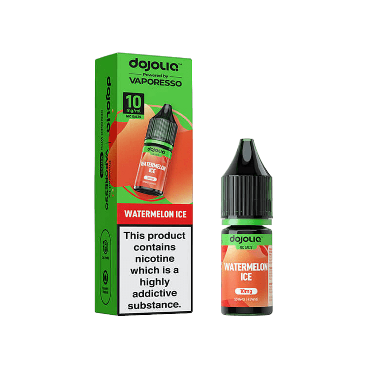 Watermelon Ice Nic Salt E-Liquid by Dojoliq - E-Liquids