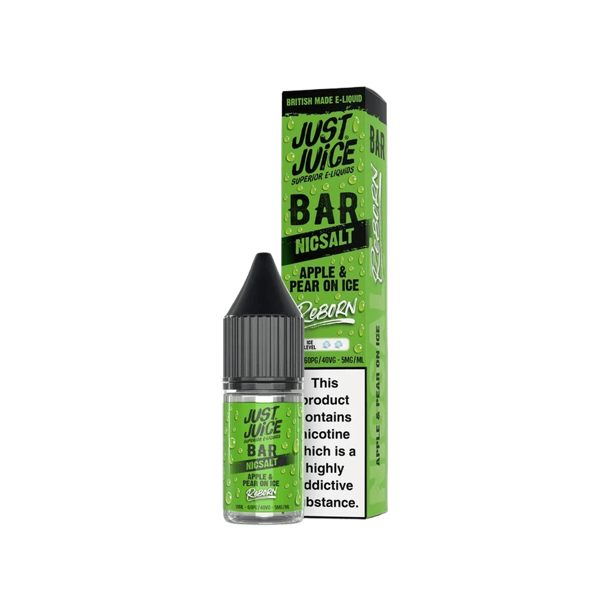 Apple & Pear Just Juice Nic Salt
