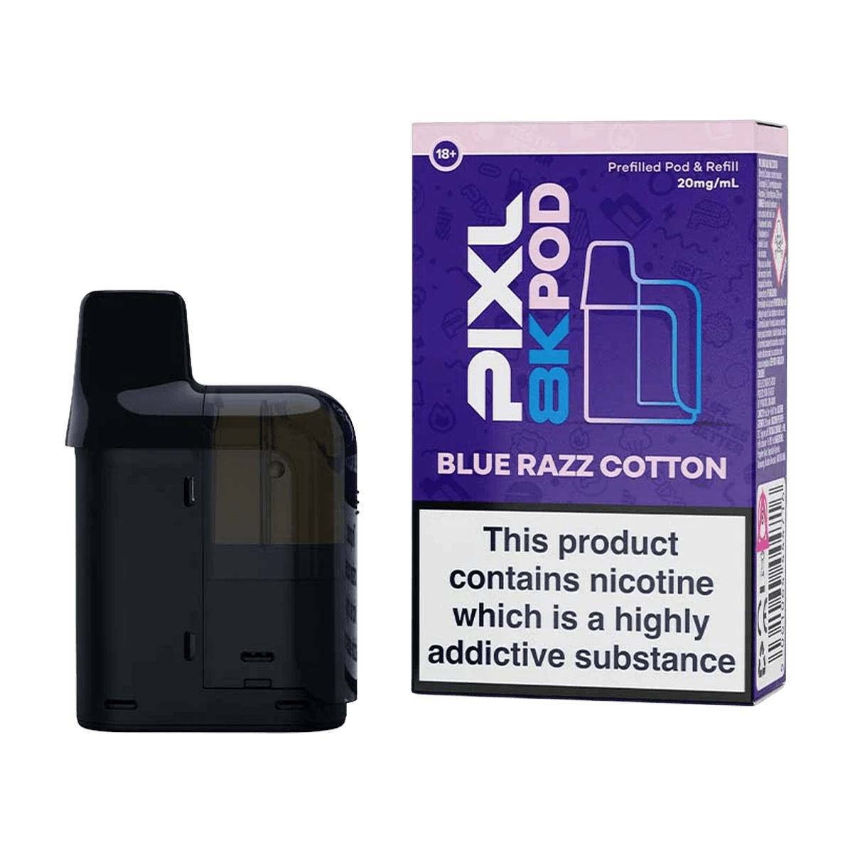 Blue Razz Cotton PIXL E-Liquid