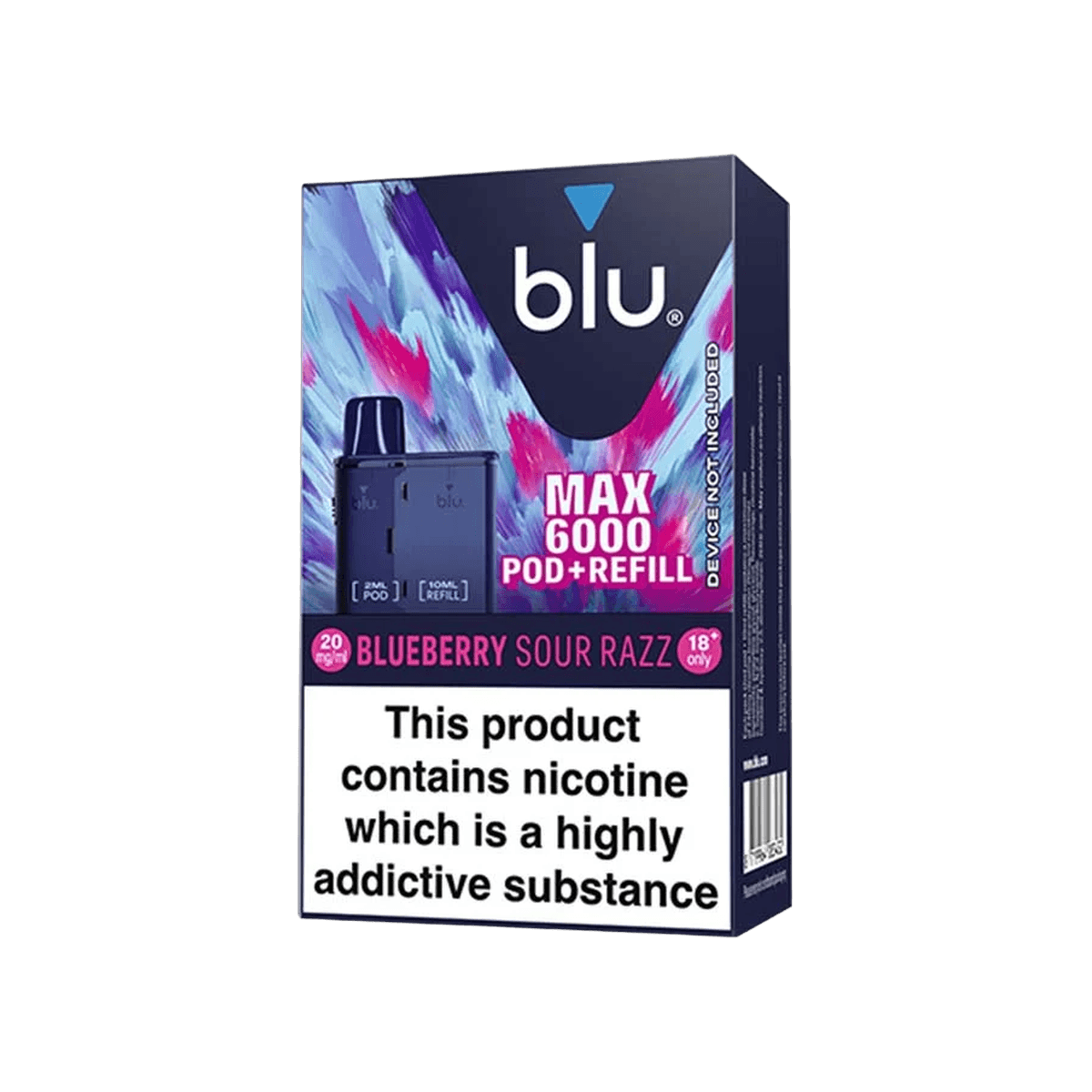 Blueberry Sour Razz Blu Bar E-Liquid