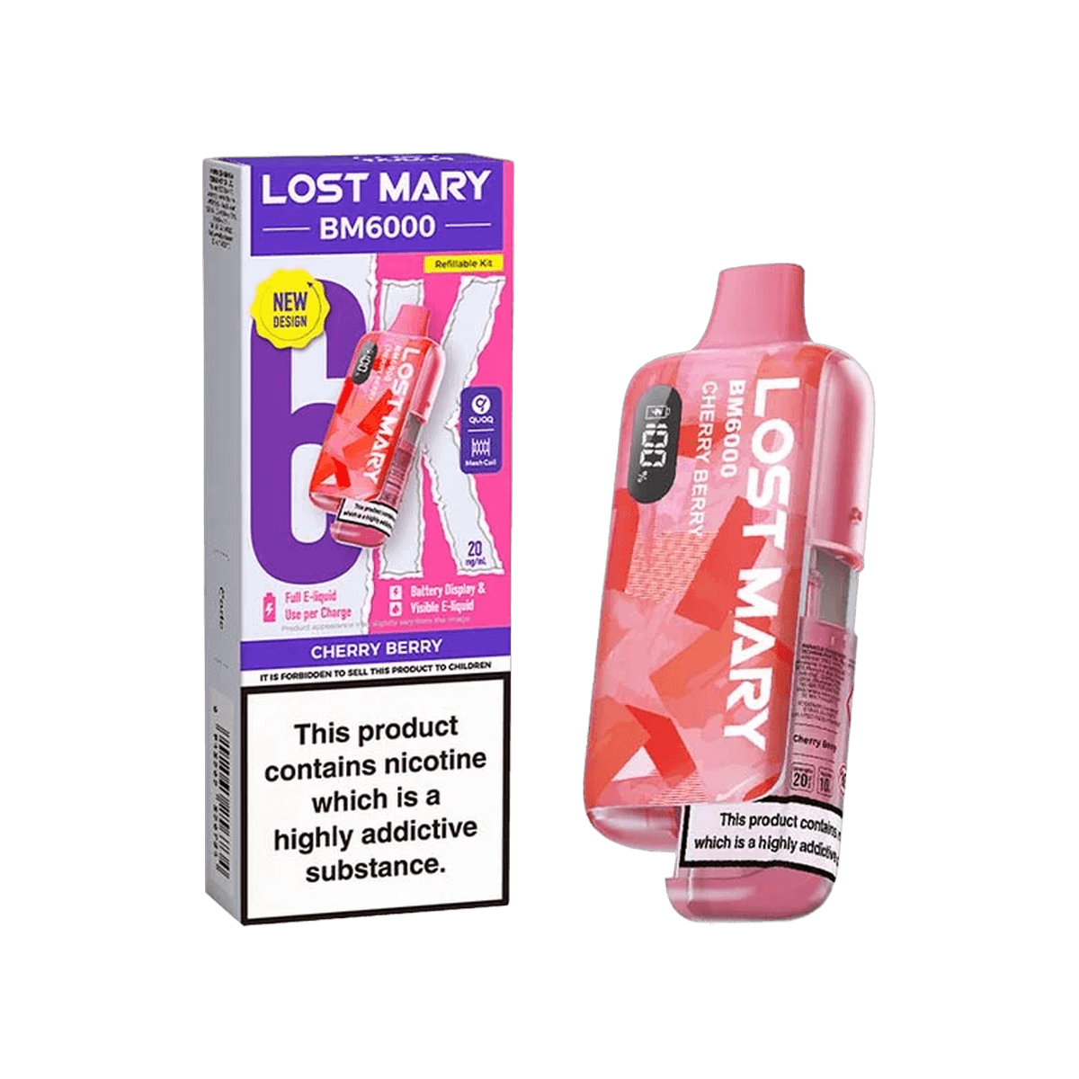 Cherry Berry Lost Mary E-Liquid