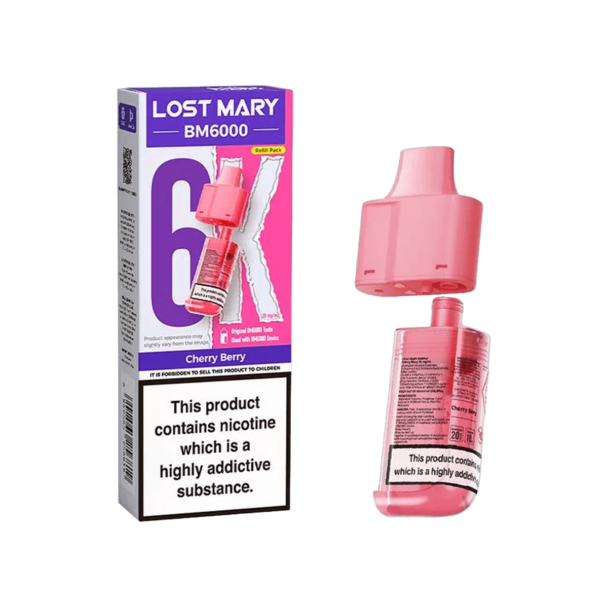 Cherry Berry Lost Mary E-Liquid