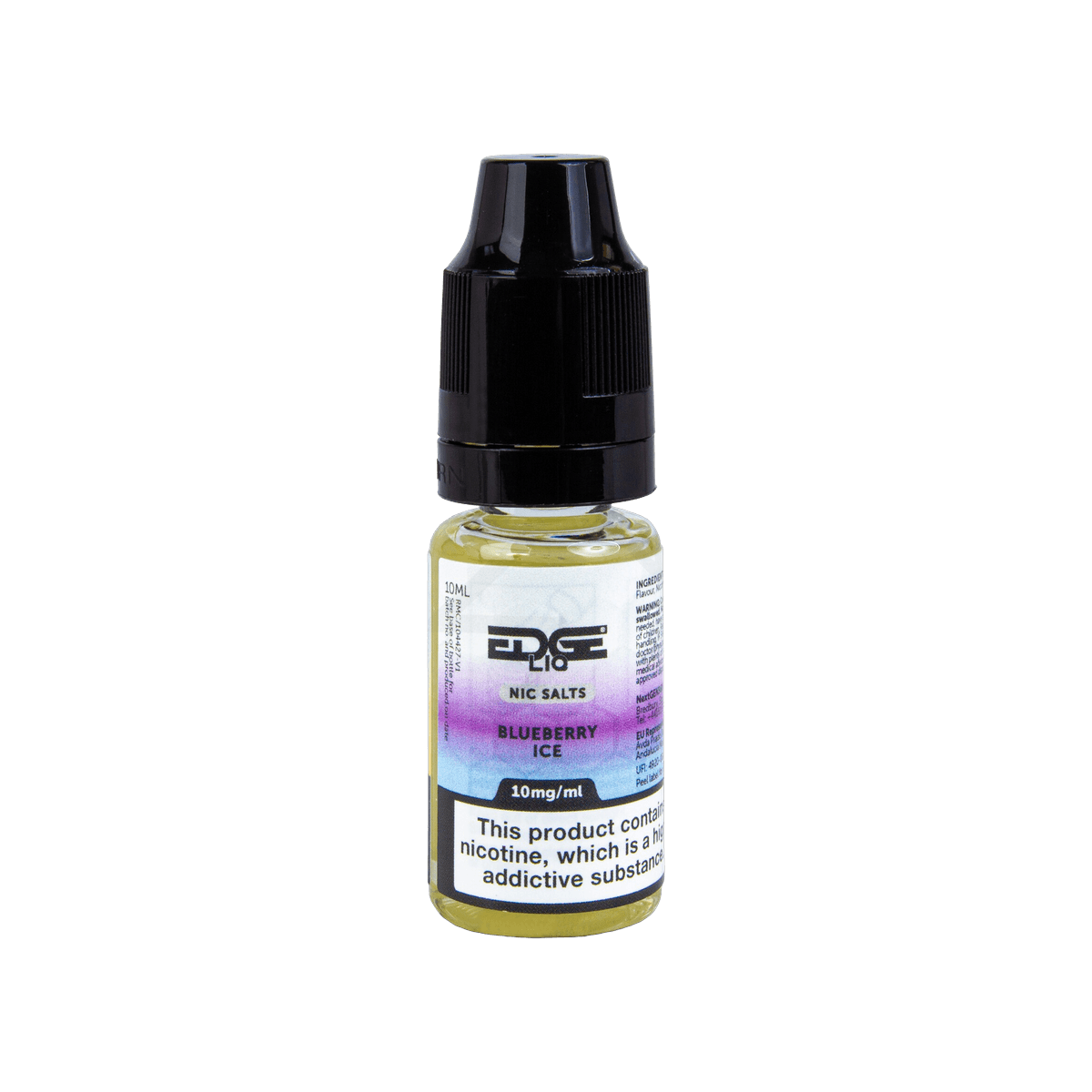 Blueberry Ice Nic Salt E-Liquid by Edge Liq - 10mg E-Liquid