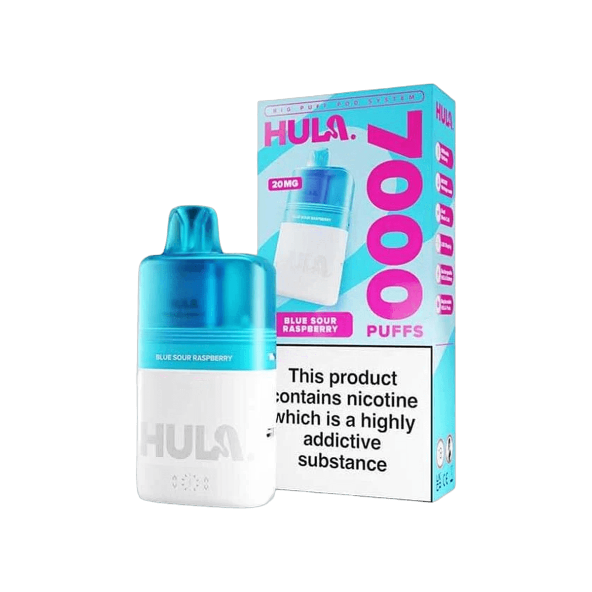 Blue Sour Raspberry HULA E-Liquid