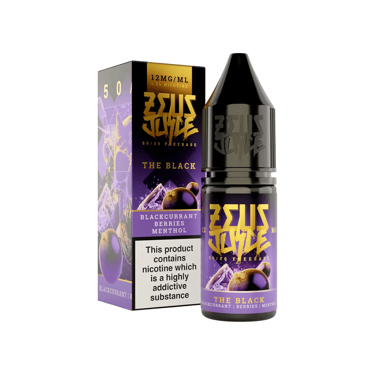 The Black E-Liquid by Zeus Juice - E-Liquids
