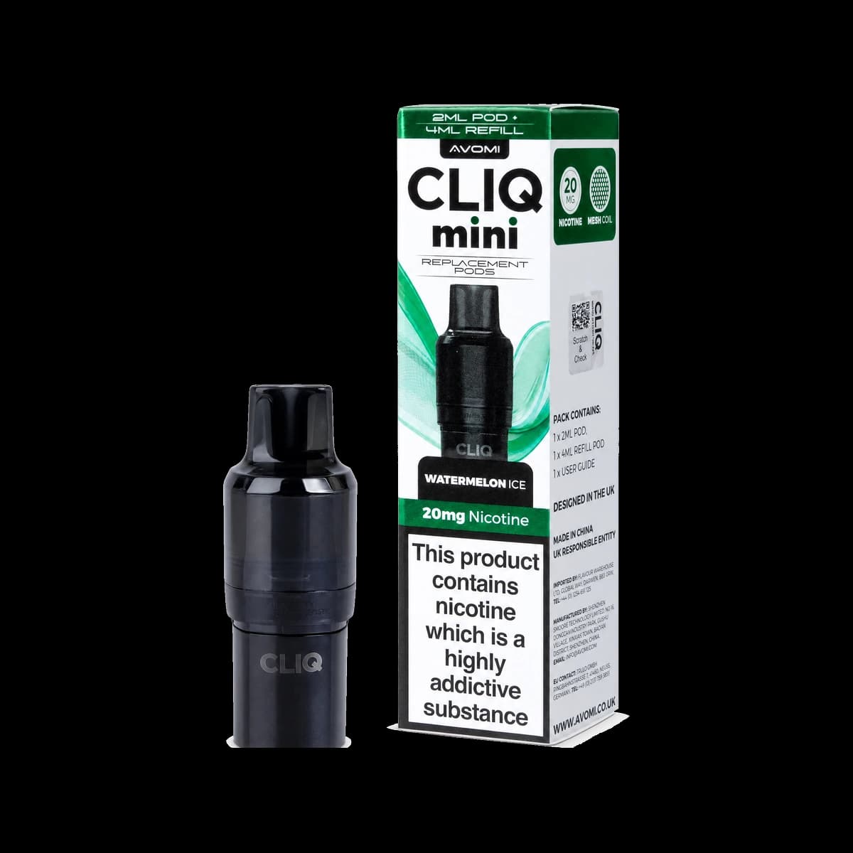 Avomi Cliq Mini Refill Pod