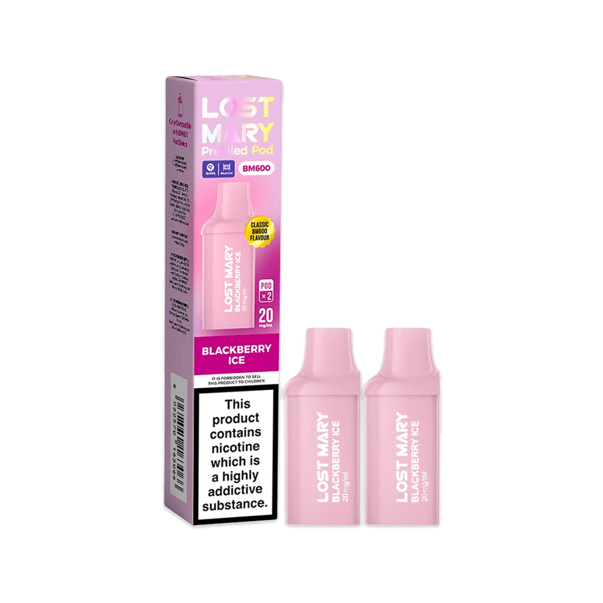 Lost Mary BM600 Prefilled Pods - Pre-Filled Vape Pods