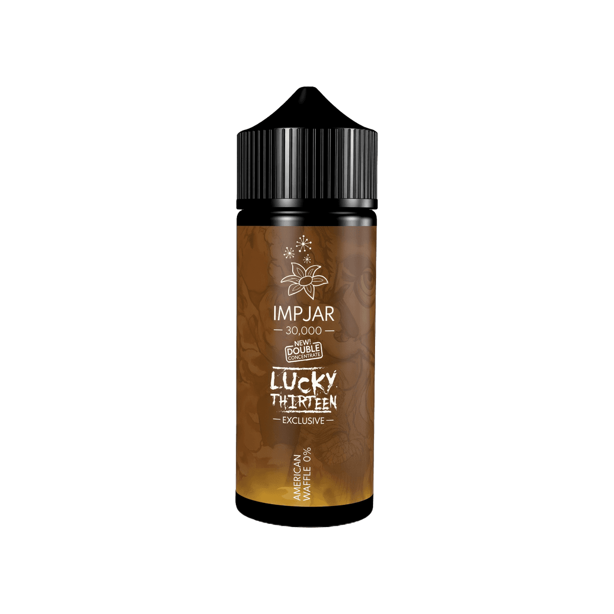 American Waffle Shortfill E-Liquid by Imp Jar   Lucky Thirteen 100ml - 0mg E-Liquid