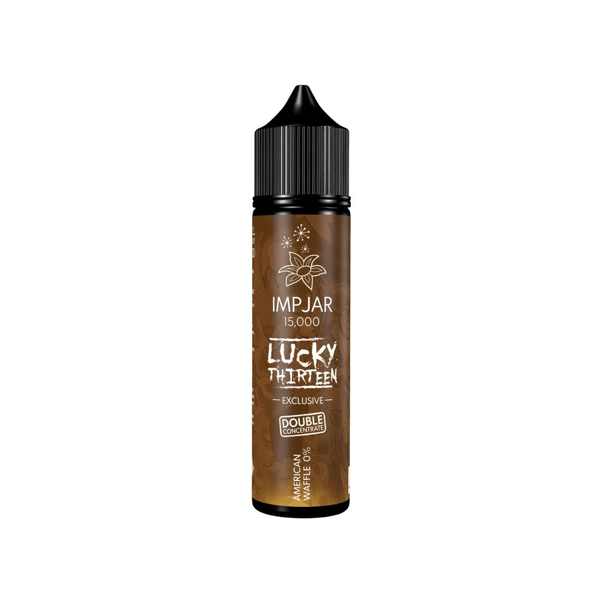 American Waffle Shortfill E-Liquid by Imp Jar   Lucky Thirteen 50ml - 0mg E-Liquid
