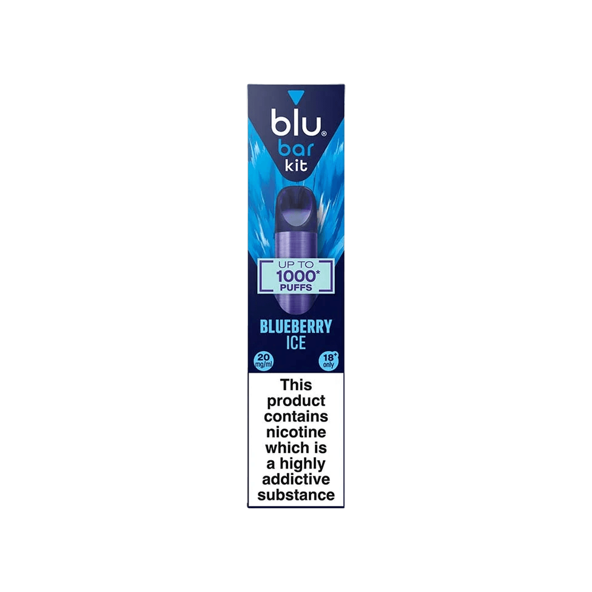 Blueberry Ice Blu Bar E-Liquid