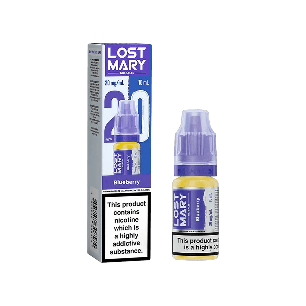 Blueberry Lost Mary Nic Salt