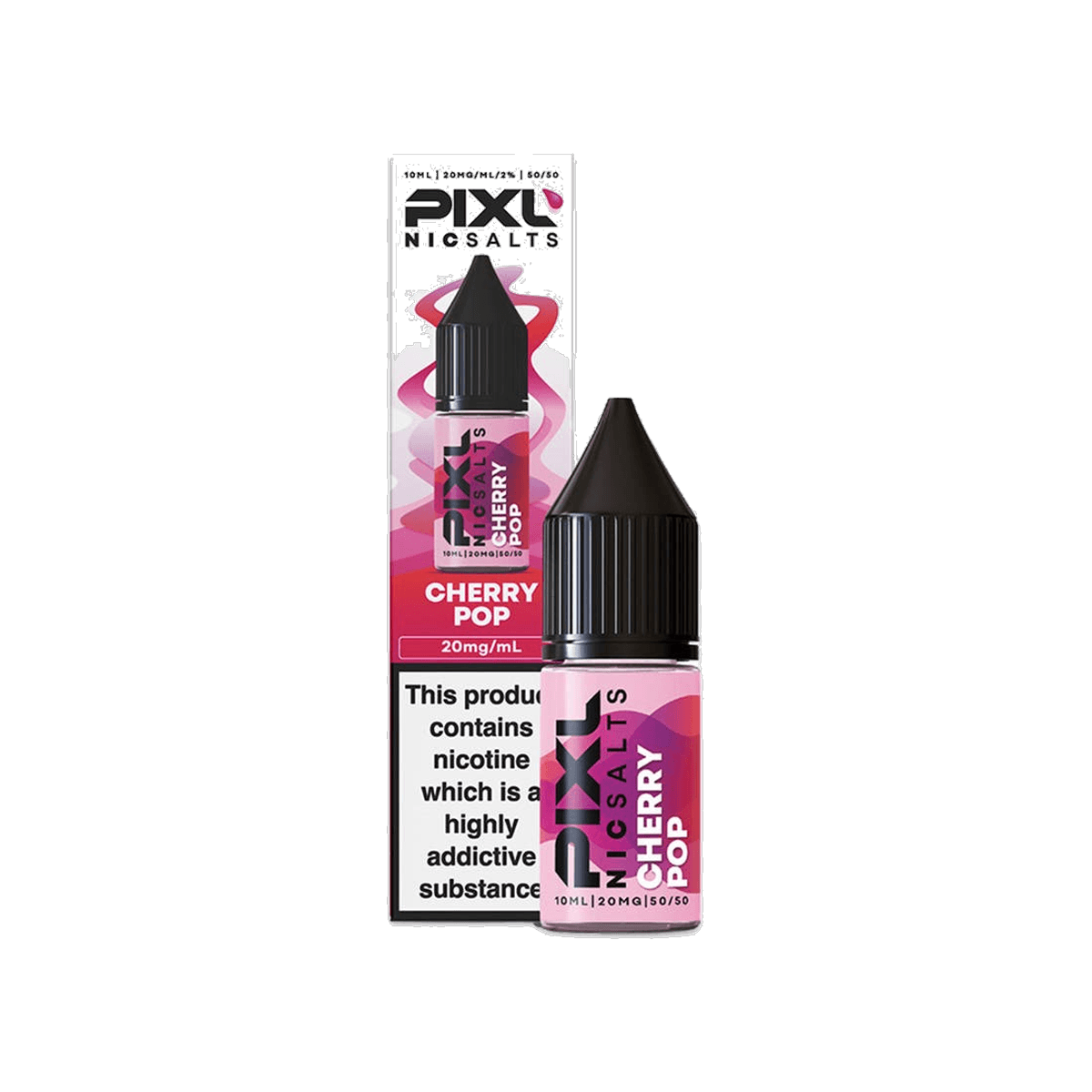 Cherry Pop Nic Salt E-Liquid by Pixl - 10mg E-Liquid