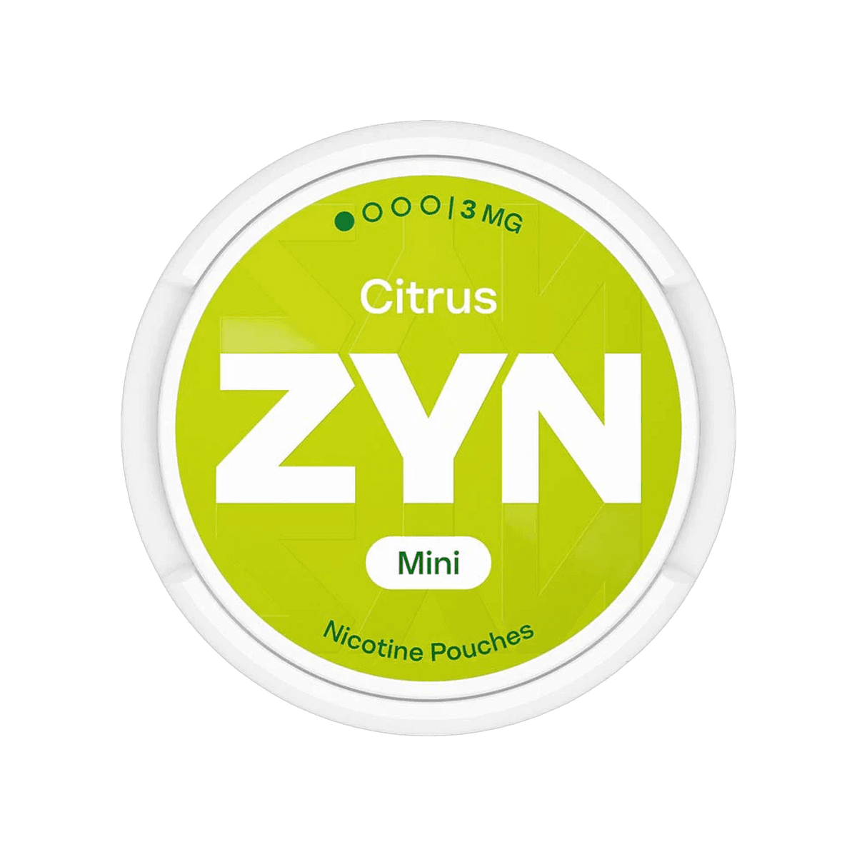 Citrus Mini Medium Zyn Nicotine Pouch