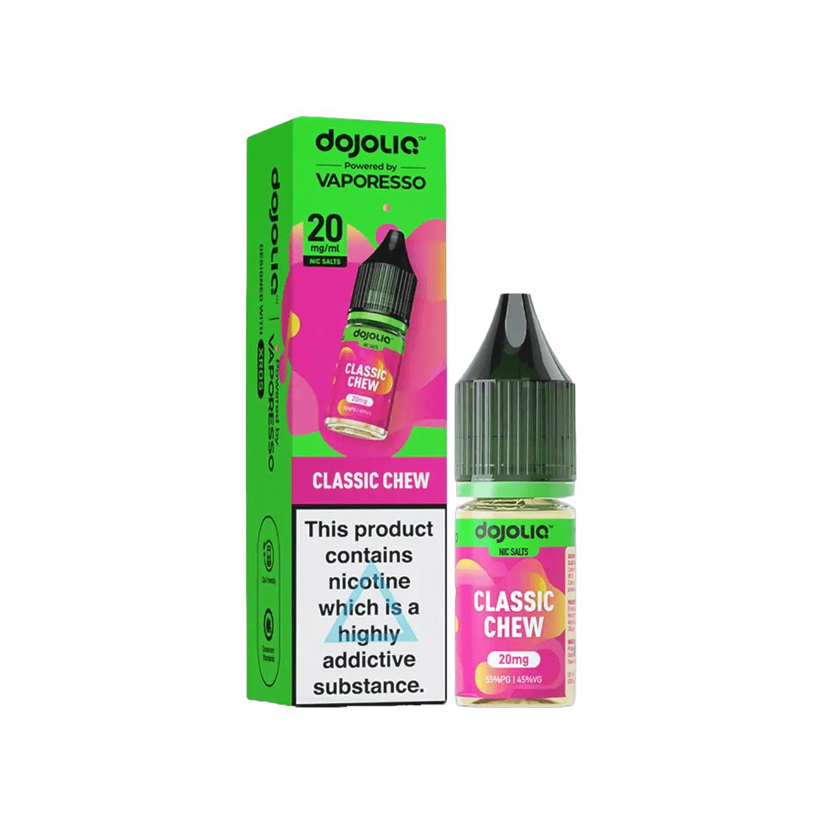 Classic Chew Nic Salt E-Liquid by Dojoliq - E-Liquids
