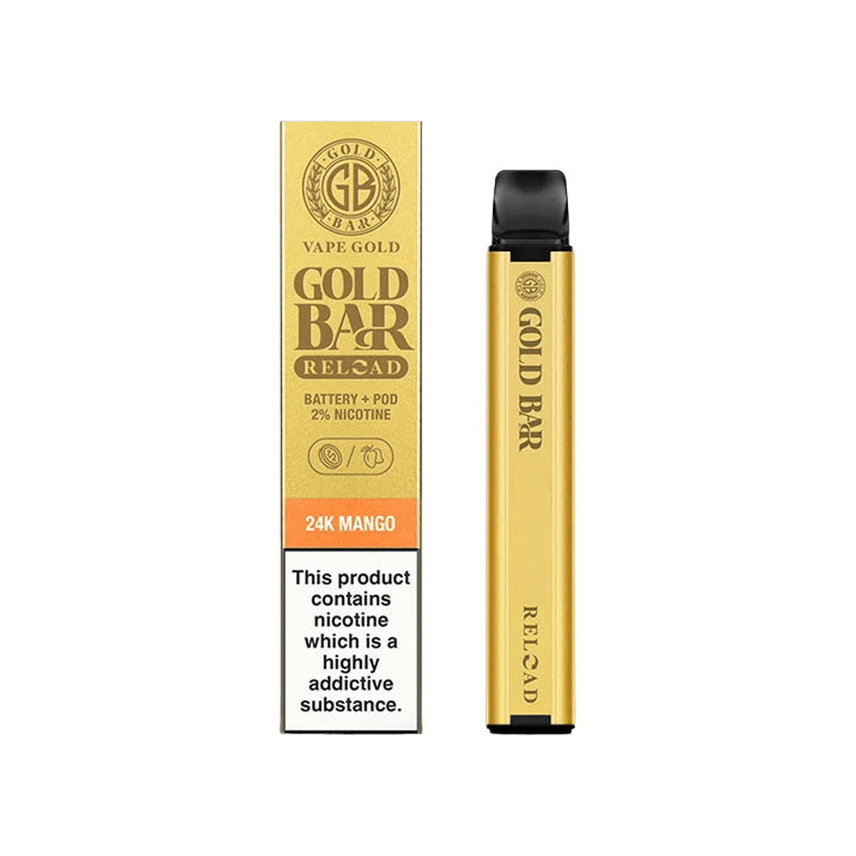24K Mango Gold Bar E-Liquid