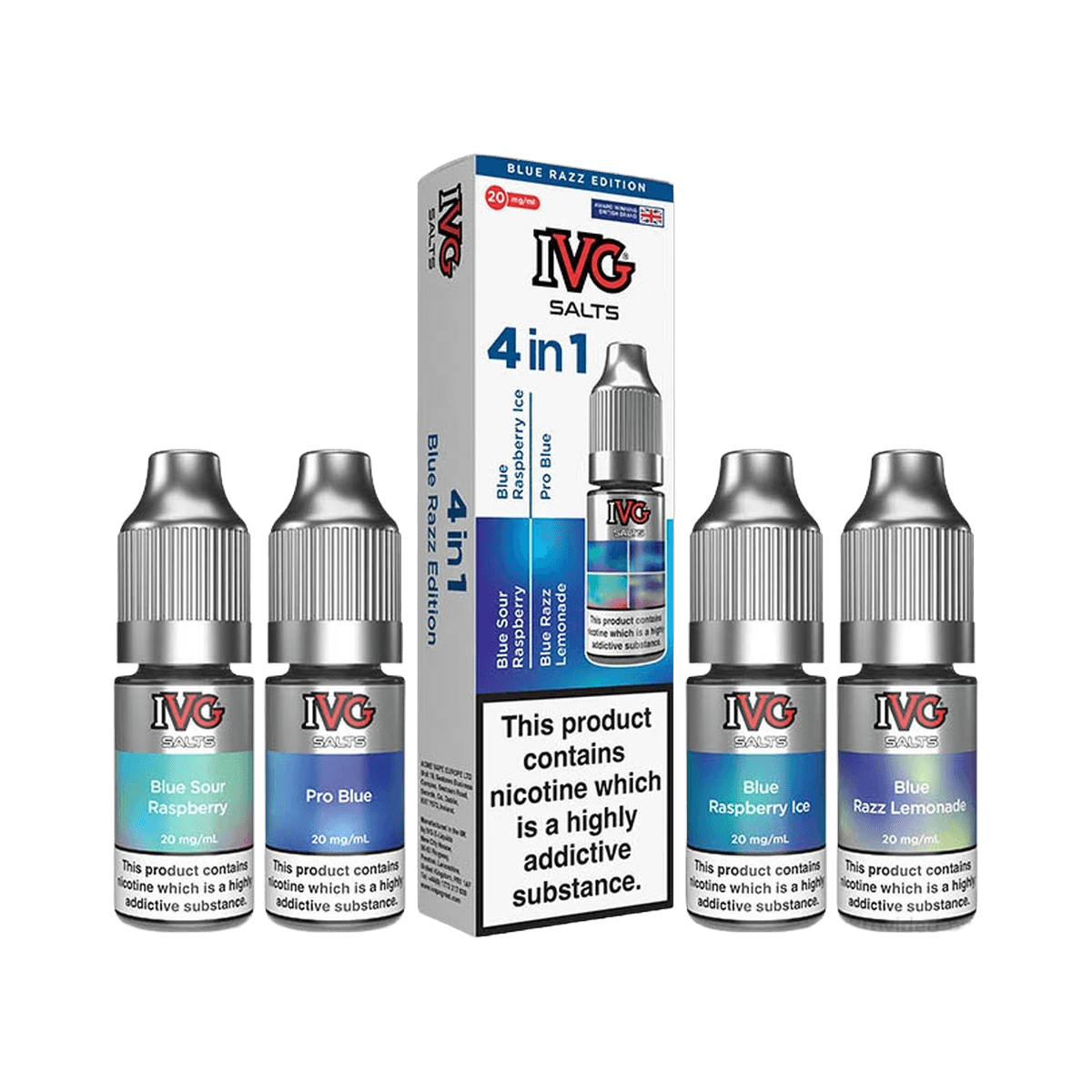 Blue Razz Edition IVG Nic Salt