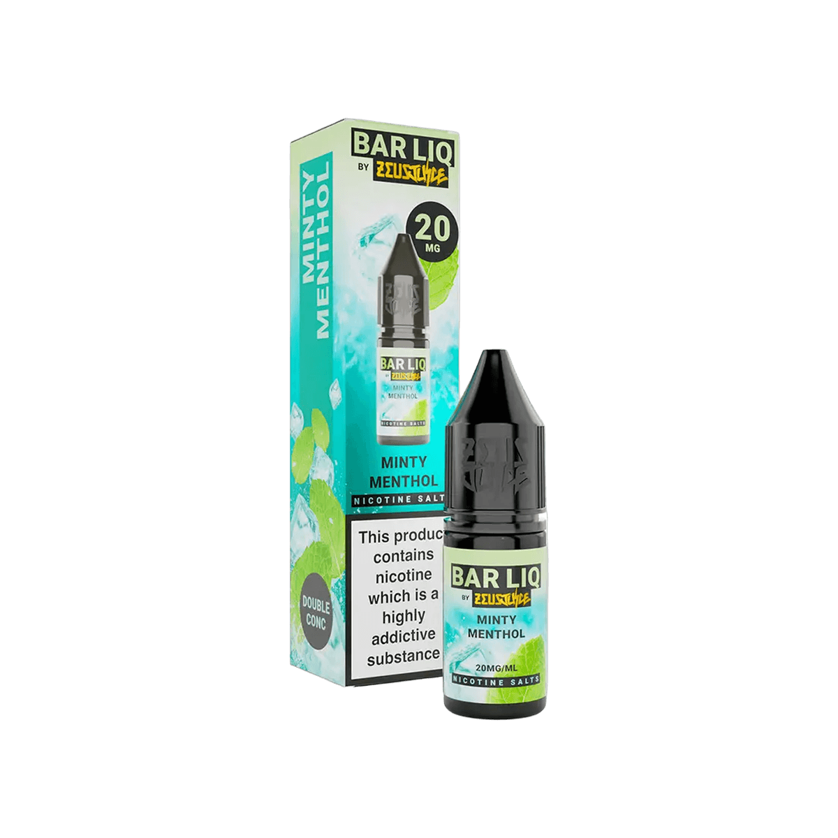 Minty Menthol Nic Salt E-Liquid by Bar Liq - E-Liquids