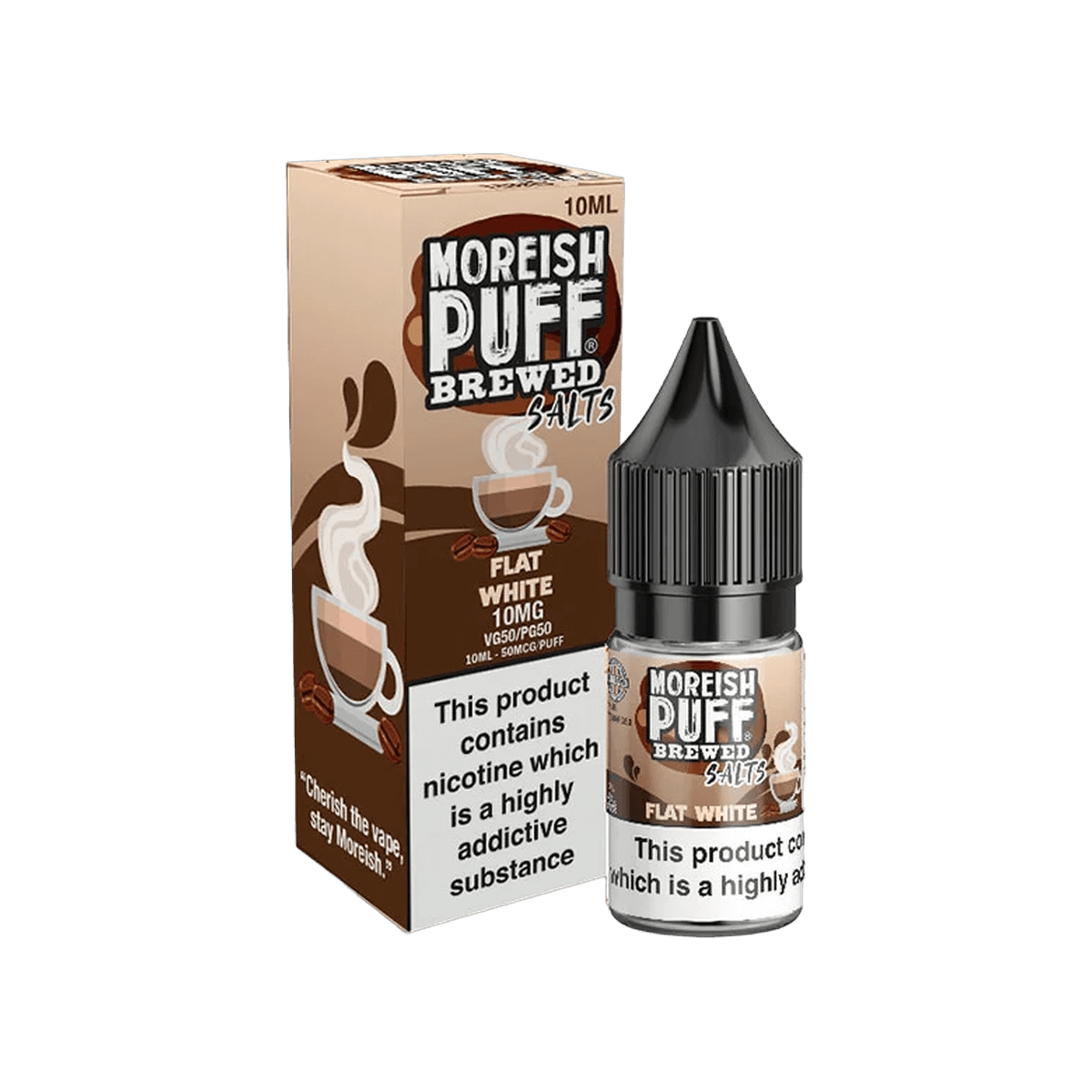 Flat White Moreish Puff Nic Salt