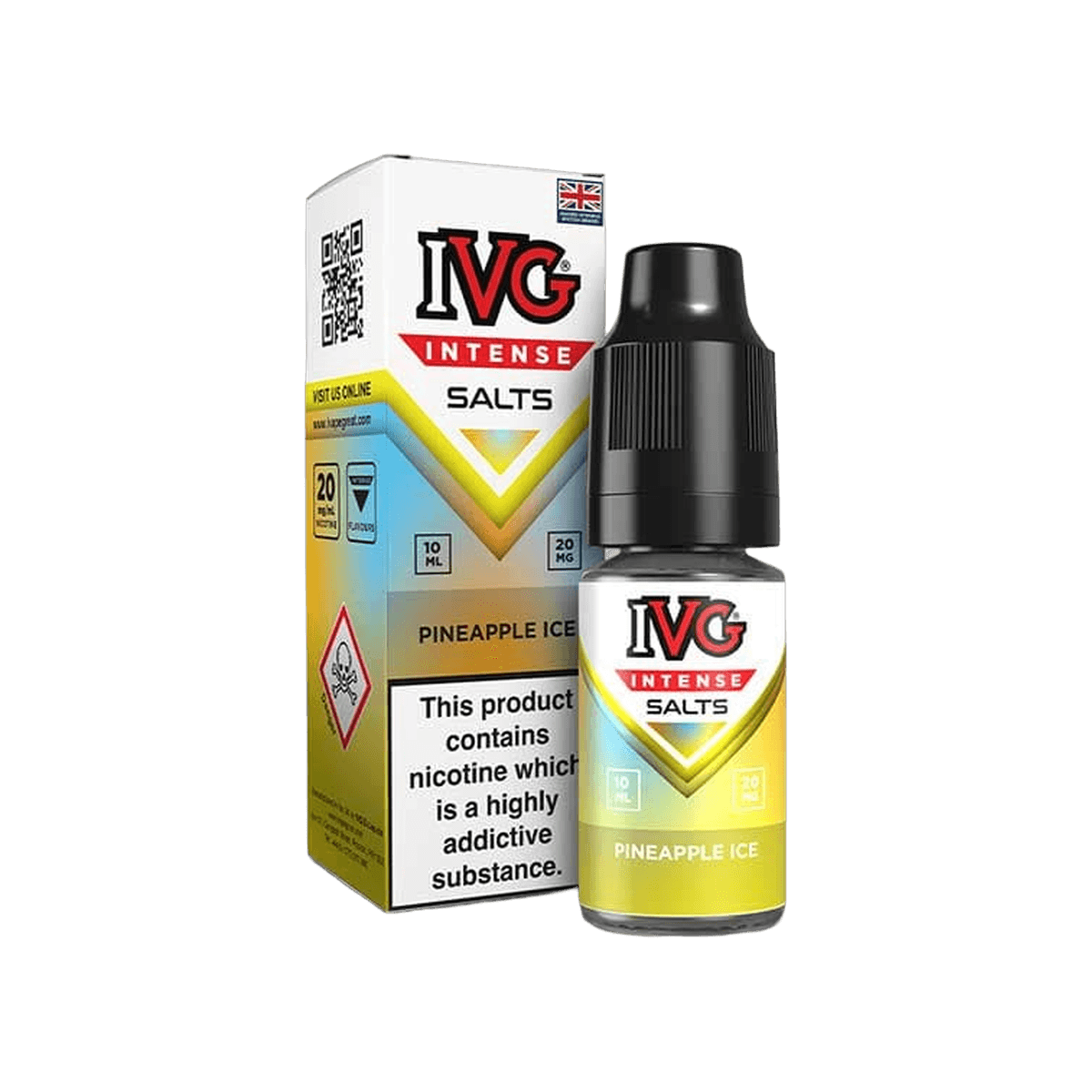 Pineapple Ice E-Liquid by IVG Intense Salts - 10mg E-Liquid