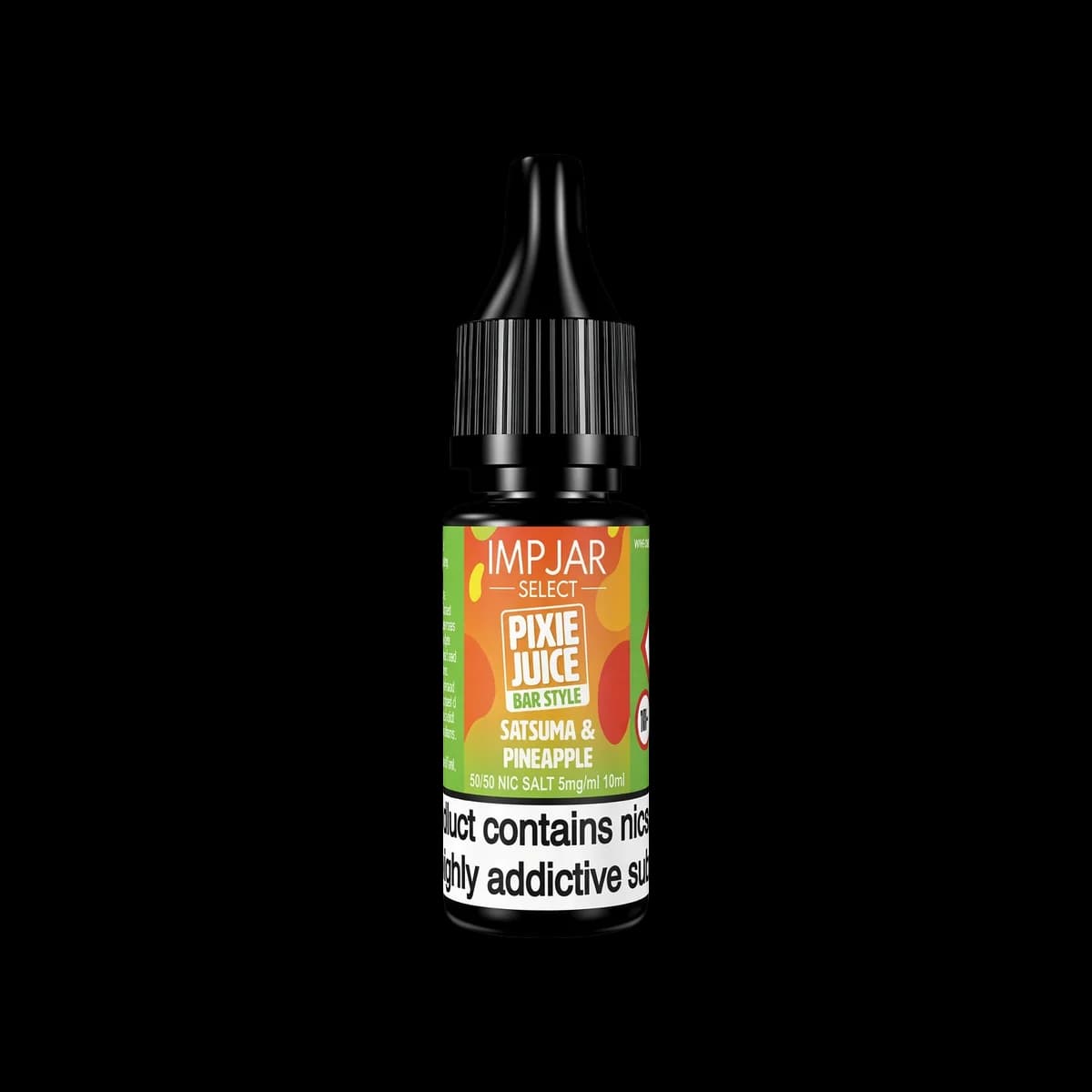 Satsuma   Pineapple Nic Salt E-Liquid by Imp Jar Select   Pixie Juice - E-Liquids