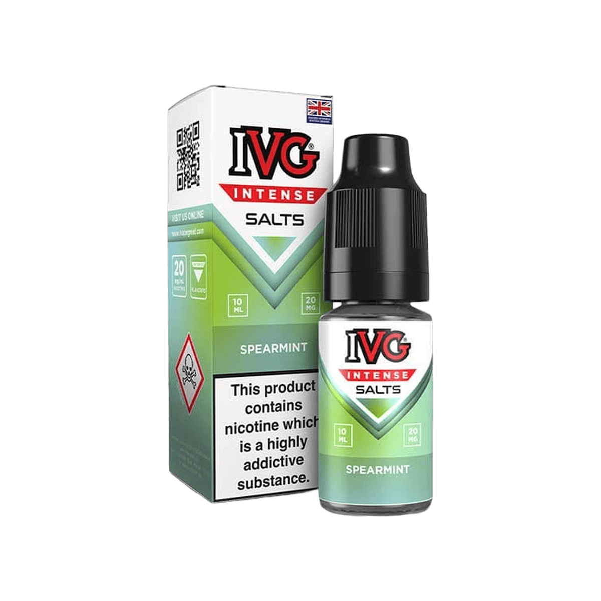 Spearmint E-Liquid by IVG Intense Salts - 10mg E-Liquid