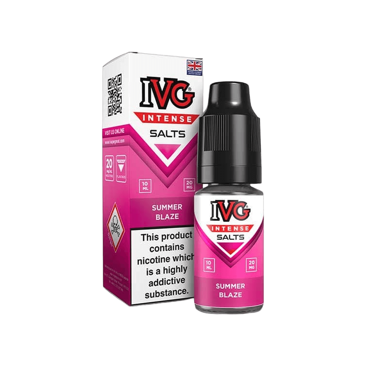 Summer Blaze E-Liquid by IVG Intense Salts - 10mg E-Liquid