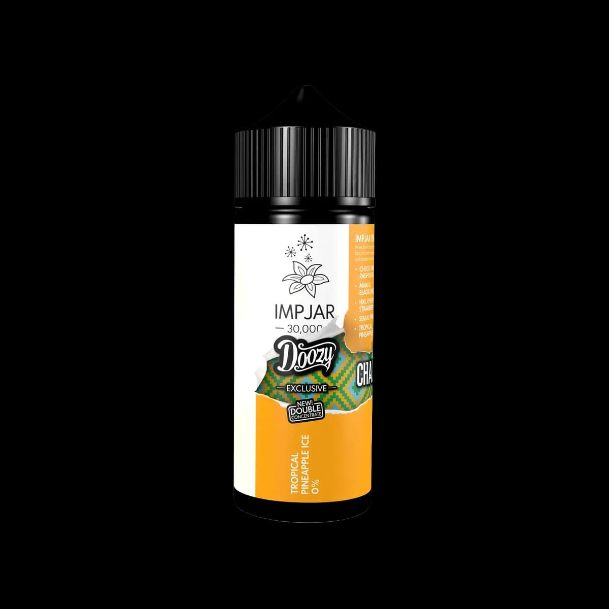 Tropical Pineapple Shortfill E-Liquid by Imp Jar   Doozy 100ml - 0mg E-Liquid