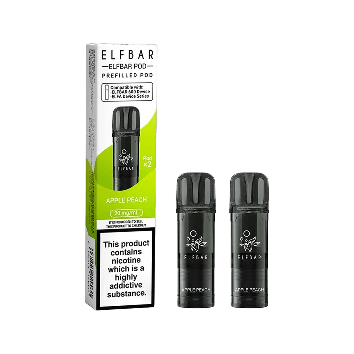 Elf Bar 600 Prefilled Pods - Pre-Filled Vape Pods