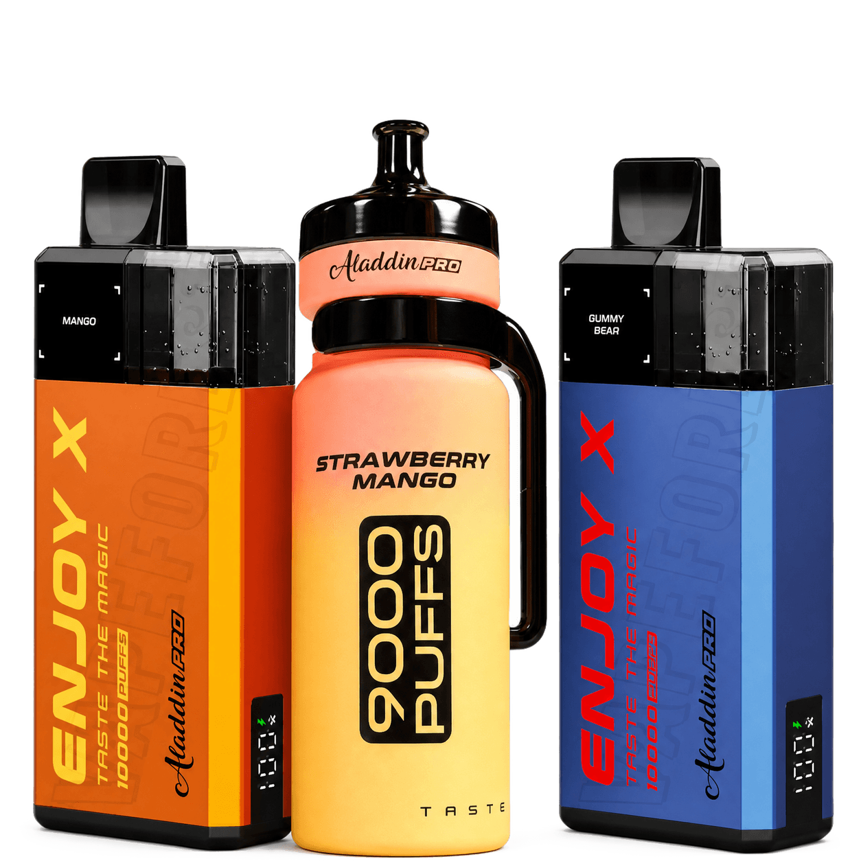 Three aladdin pro vape kits devices
