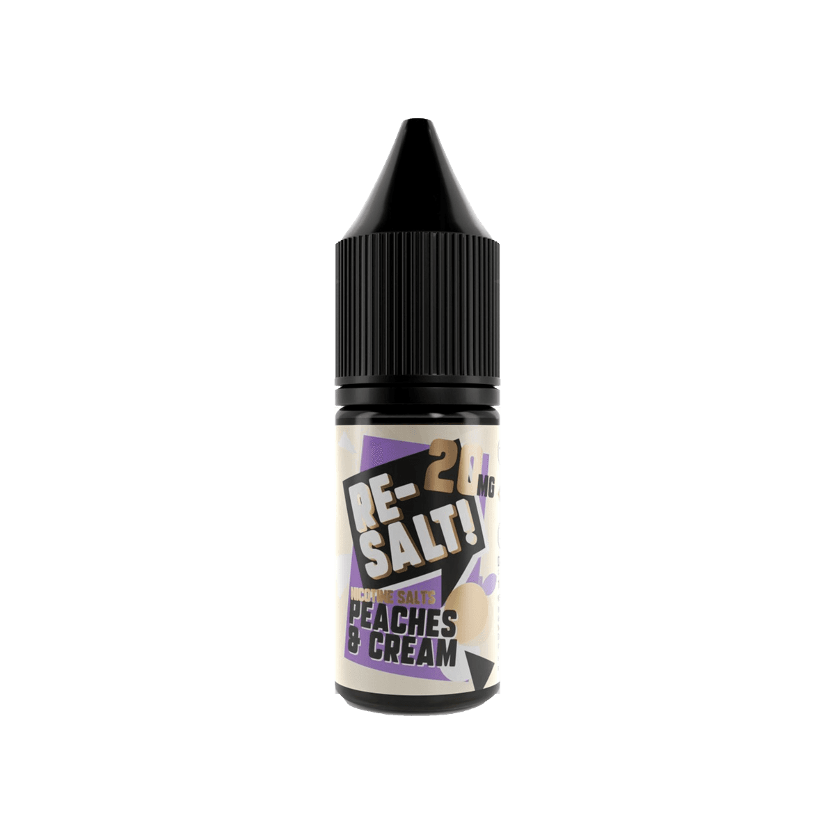 Peaches   Cream Nic Salt E-Liquid by Re-Salt - E-Liquids