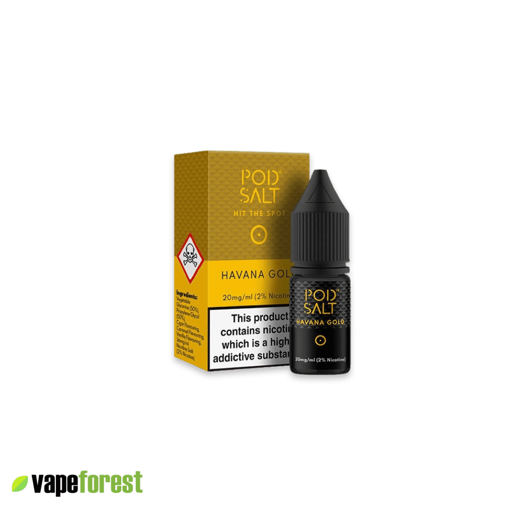 Pod Salt Havana Gold Nic Salt E-Liquid