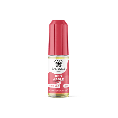 Red Apple Ice Bar Juice 5000 - Nic Salt E Liquid