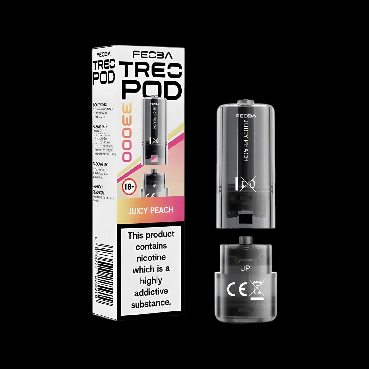 Juicy Peach-Feoba Treo 33K Prefilled Pods