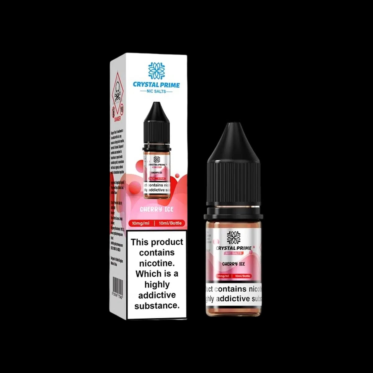 Cherry Ice Nic Salt E-Liquid Crystal Prime