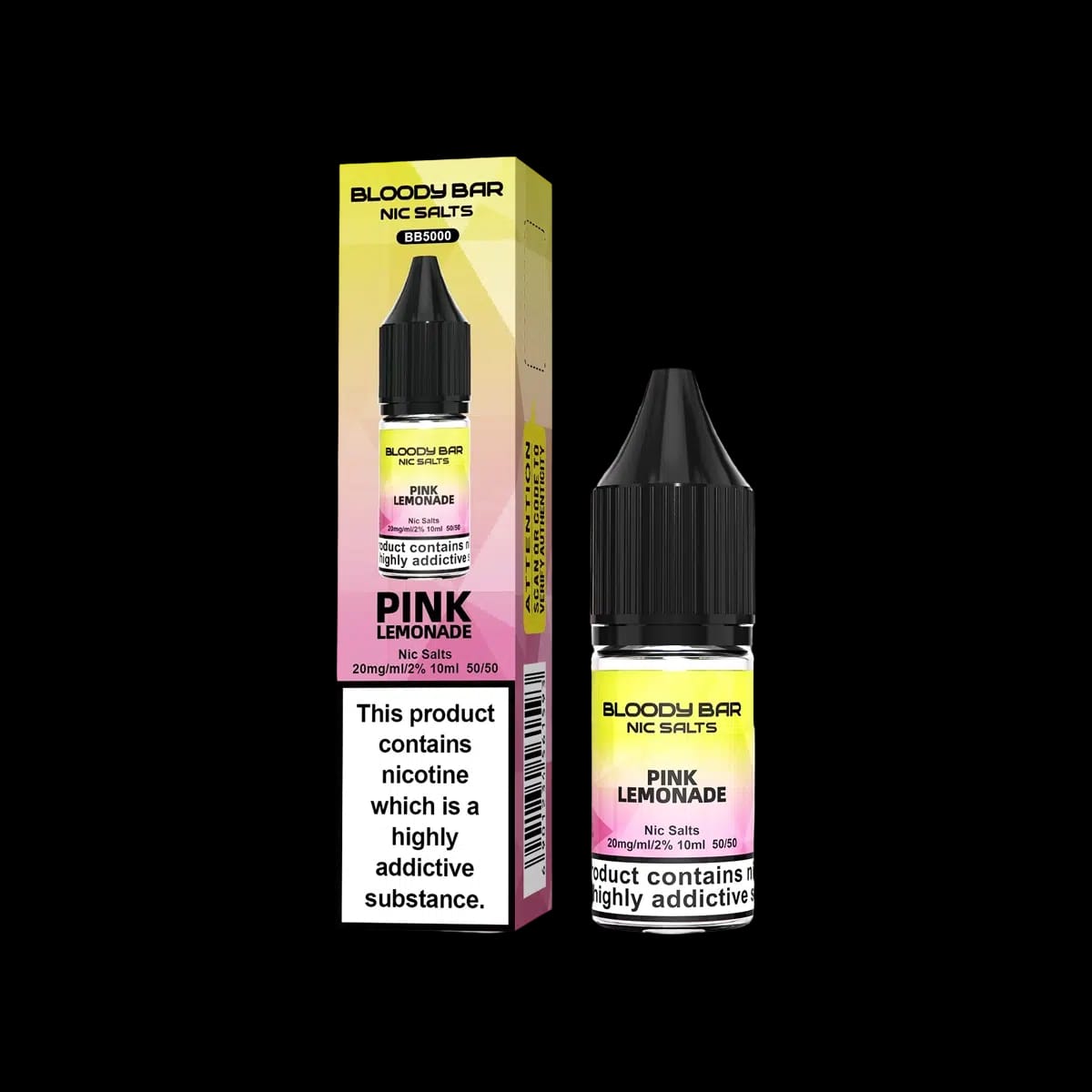 Pink Lemonade Nic Salt E-Liquid Bloody Bar