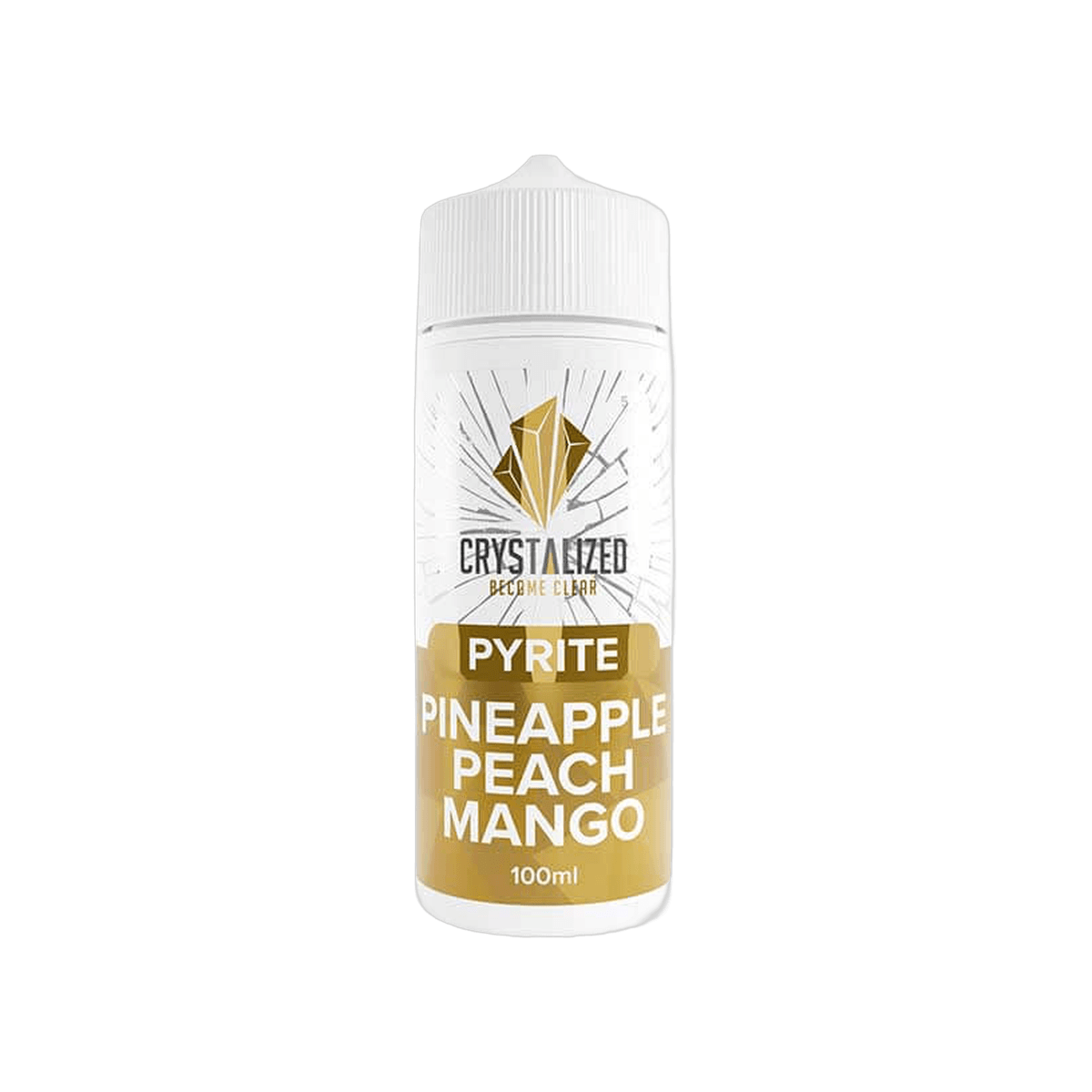 Pyrite Pineapple Peach Mango Shortfill E-Liquid by Crystalized 100ml