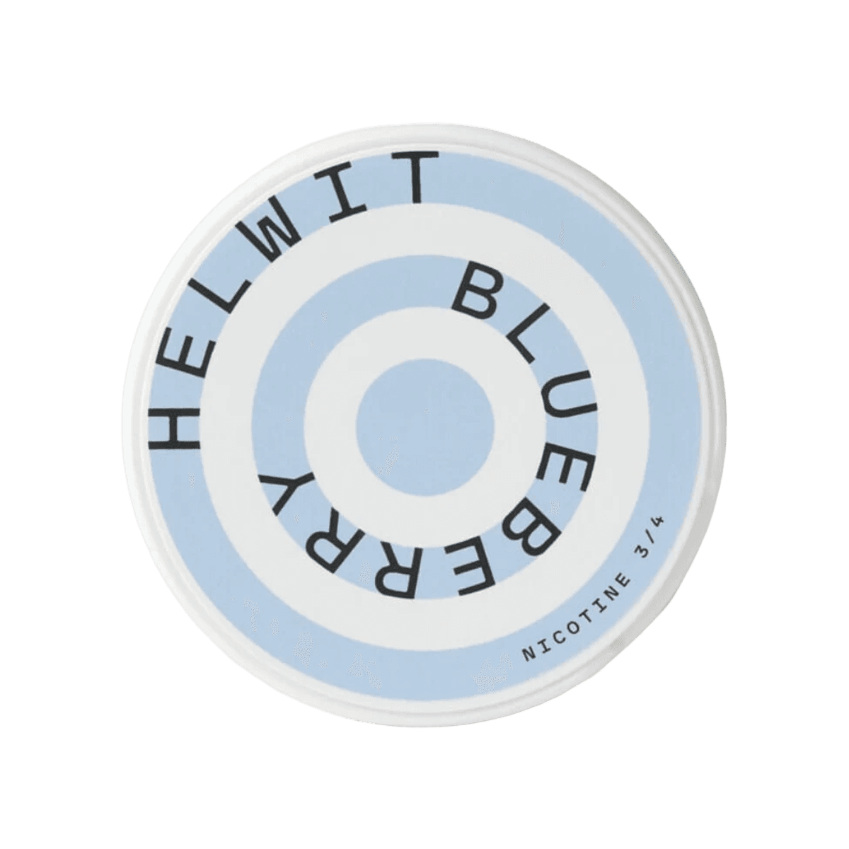 Blueberry Nicotine Pouches by Helwit tin