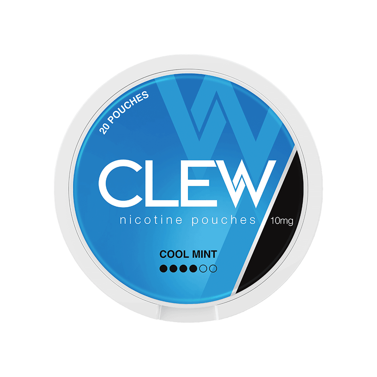 Clew Cool Mint Nicotine Pouches tin