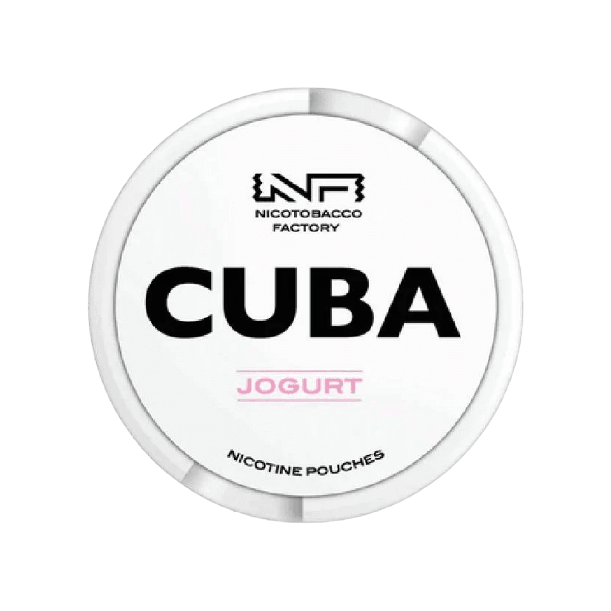 Cuba Jogurt Nicotine Pouches tin, 16mg slim pouches
