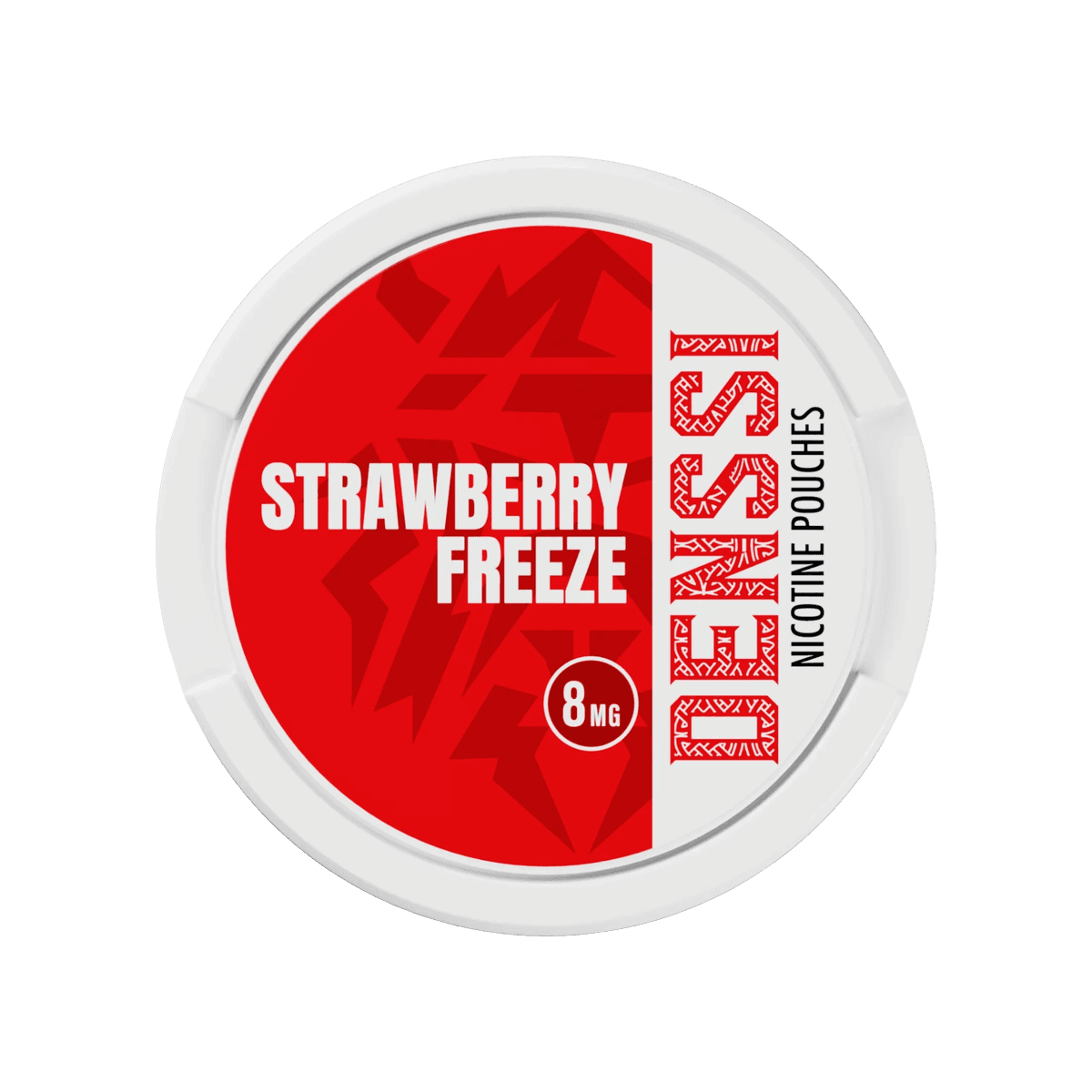 Denssi Strawberry Freeze Nicotine Pouches tin