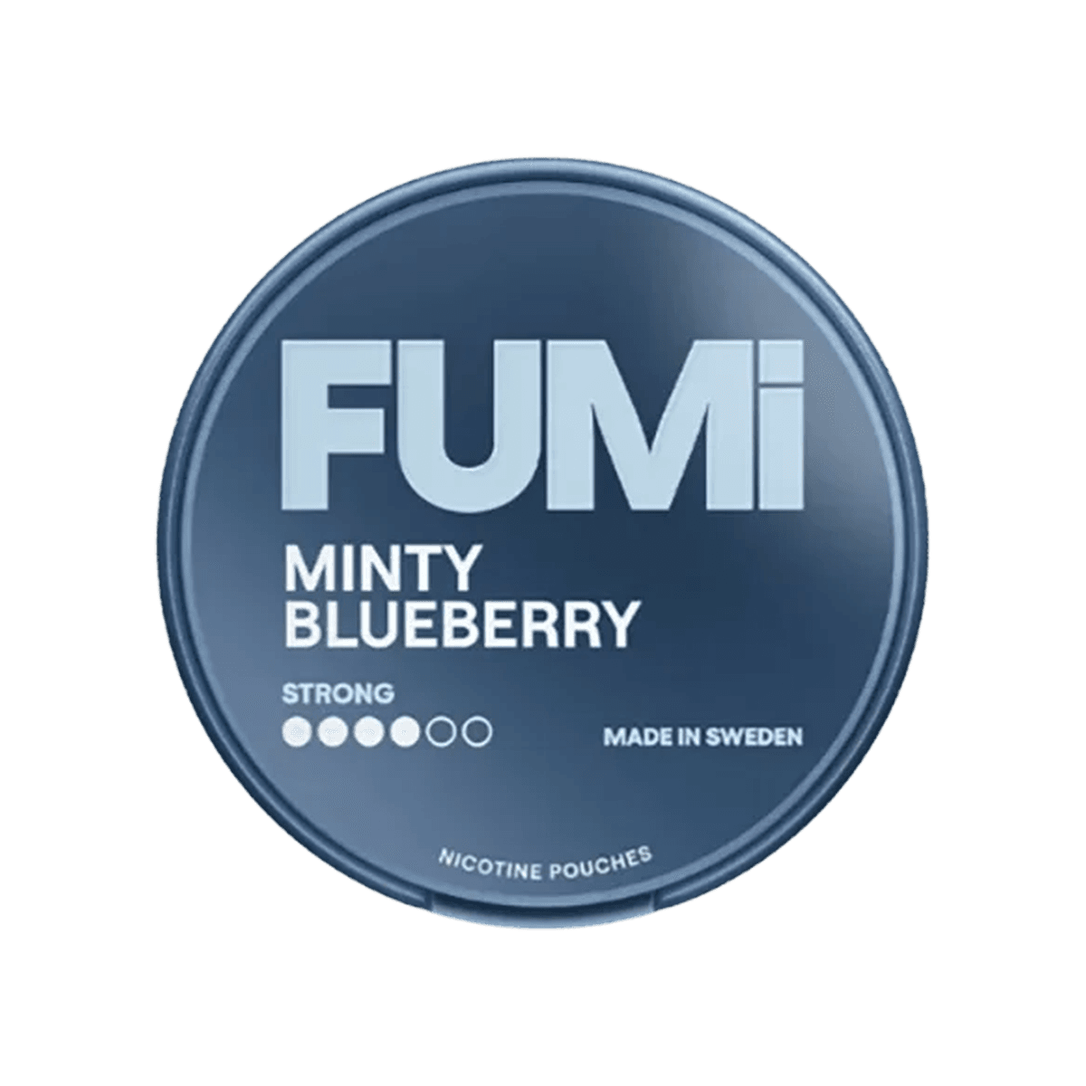 Fumi Minty Blueberry Nicotine Pouches tin