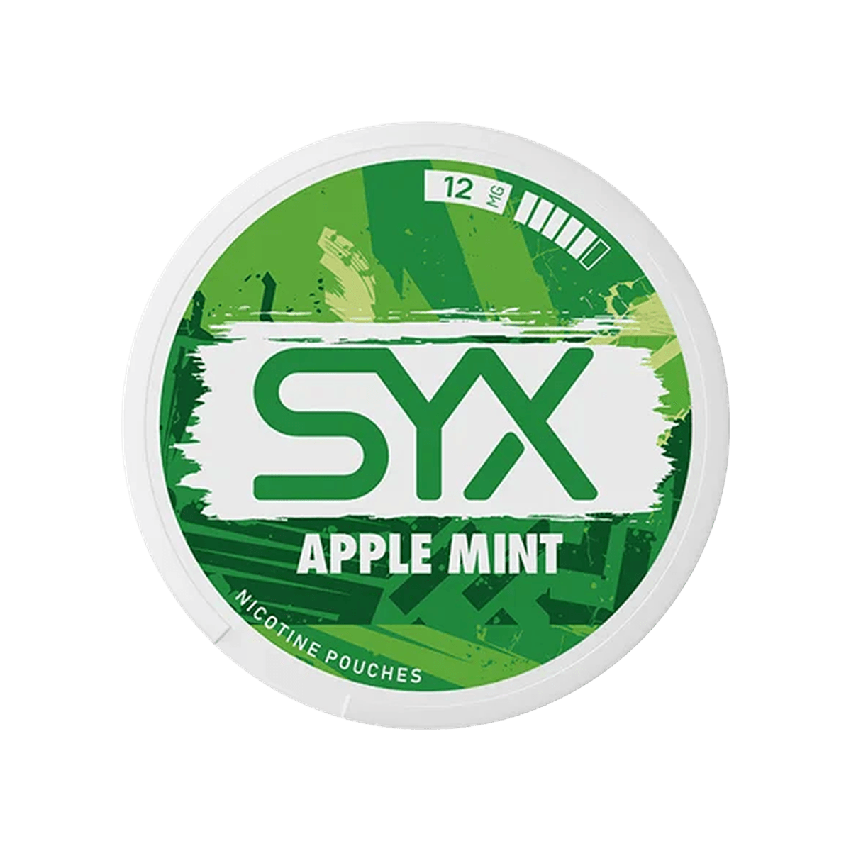 Syx Apple Mint Nicotine Pouches tin