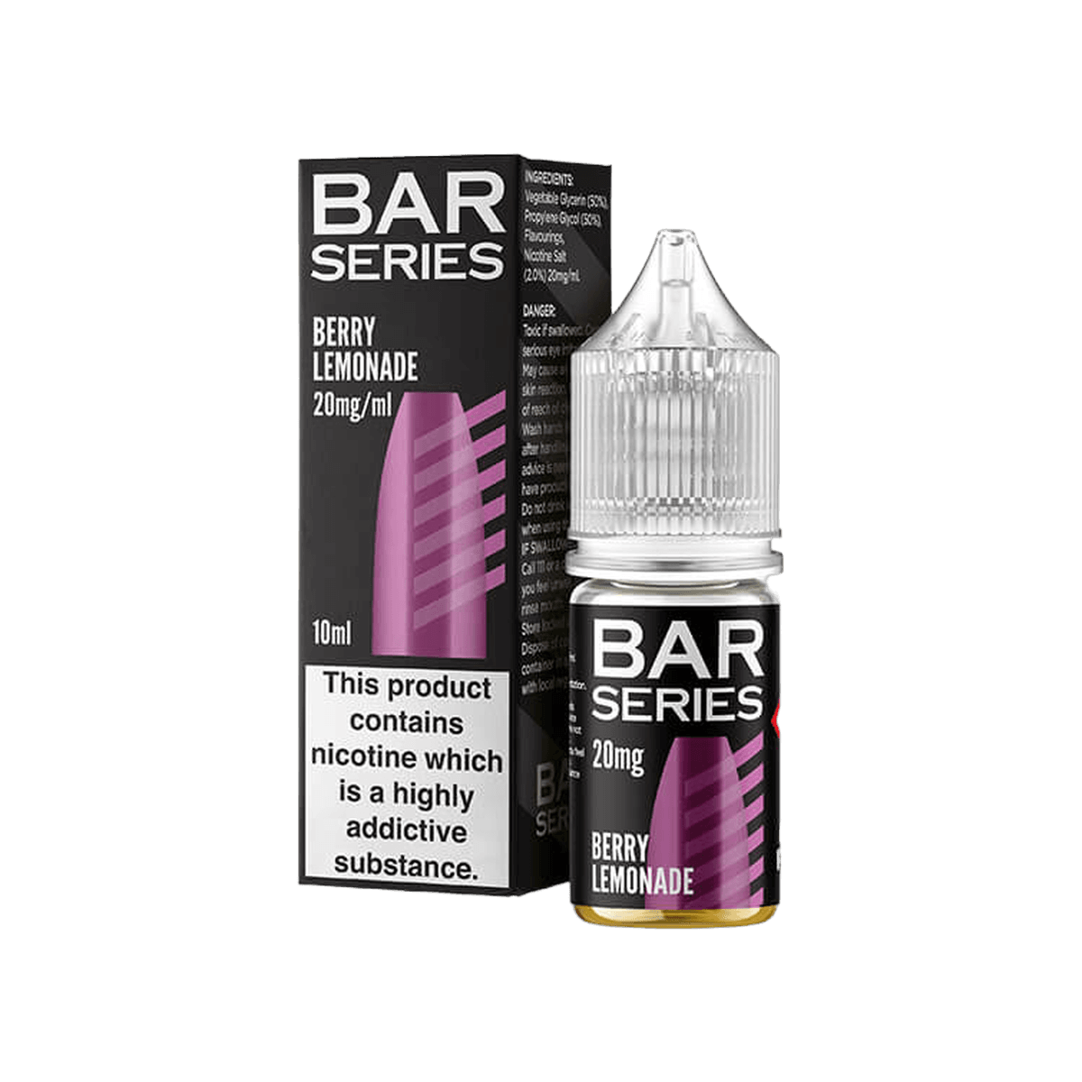 Berry Lemonade Nic Salt E-Liquid by Bar Series