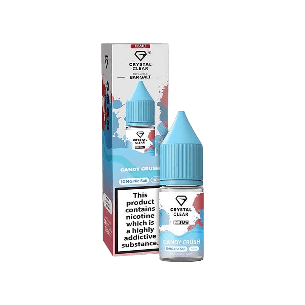 Candy Crush Nic Salt E-Liquid Crystal Clear