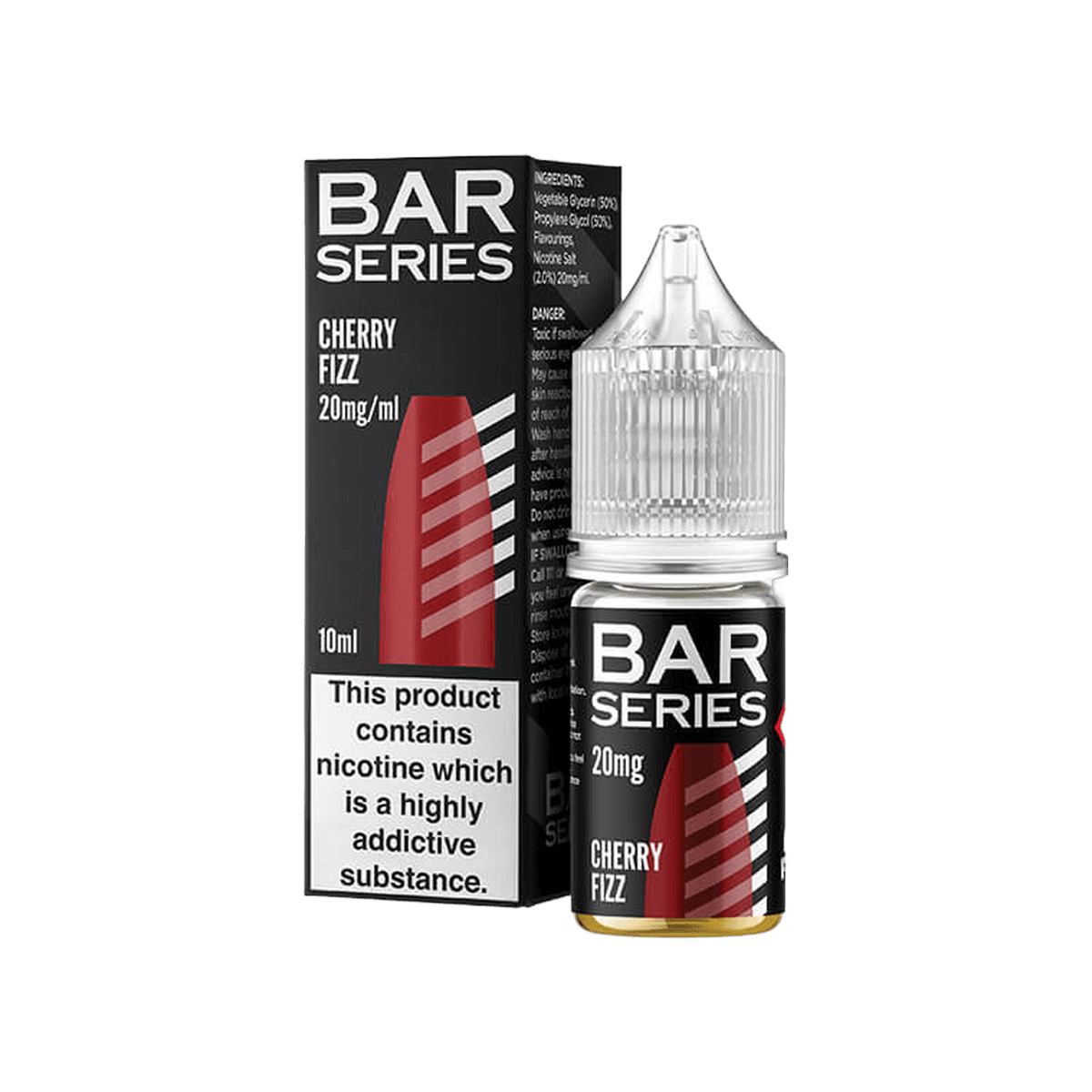 Cherry Fizz Nic Salt E-Liquid by Bar Series