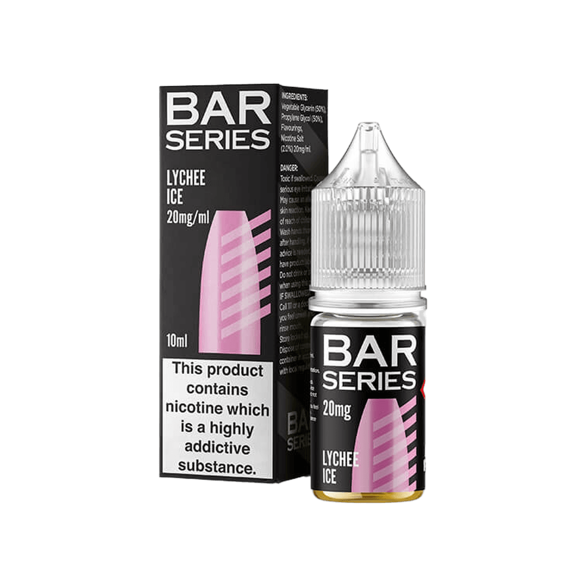 Lychee Ice Nic Salt E-Liquid by Bar Series
