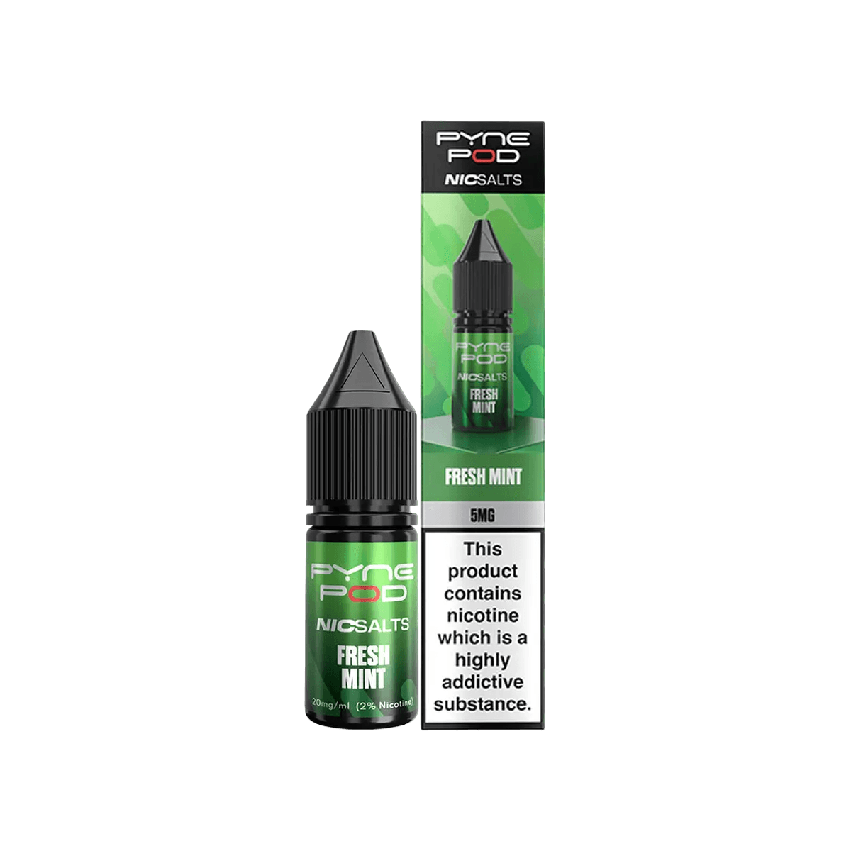 Fresh Mint Nic Salt E-Liquid by Pyne Pod