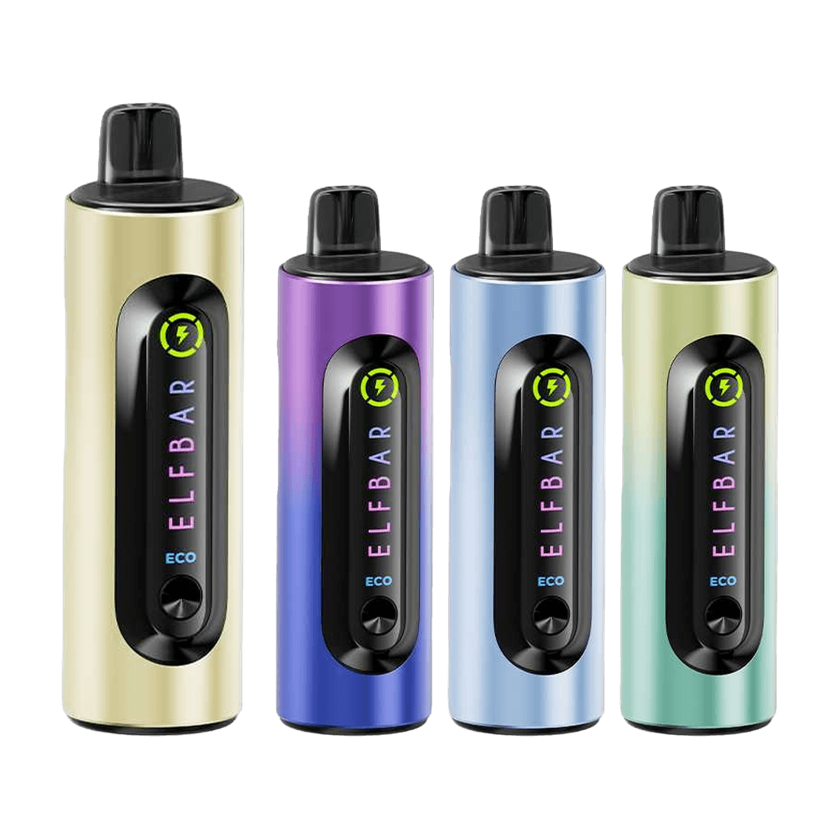 Elf Bar 4 in 1 pod kit in four edition colourways