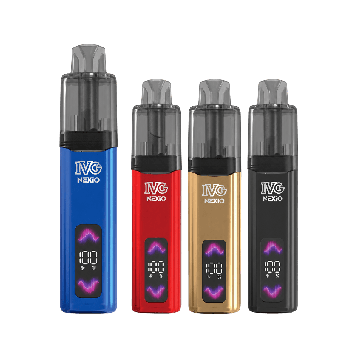IVG Nexio Pod Kit in multiple flavour colourways